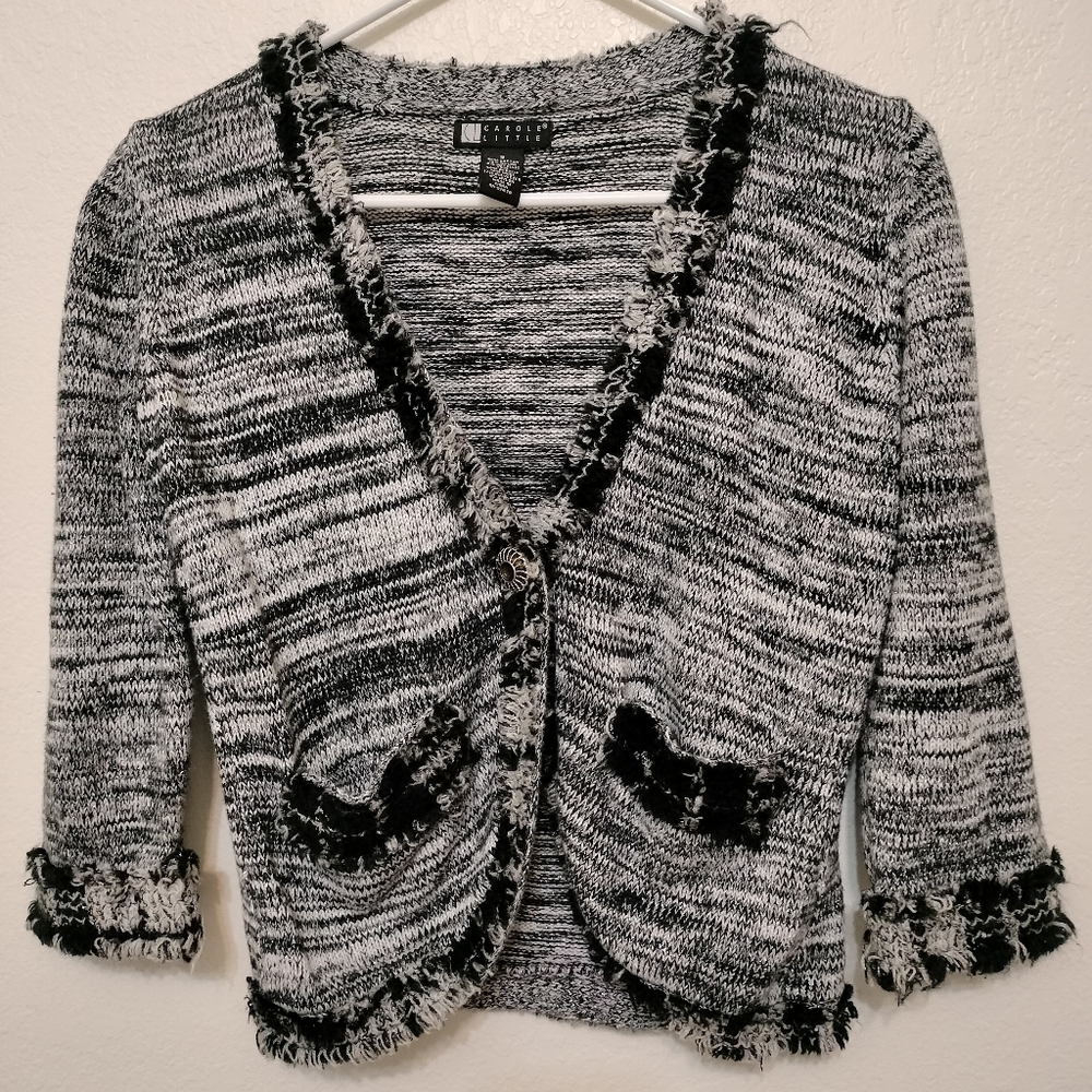 Carole Little Knit Blazer - Women’s S
